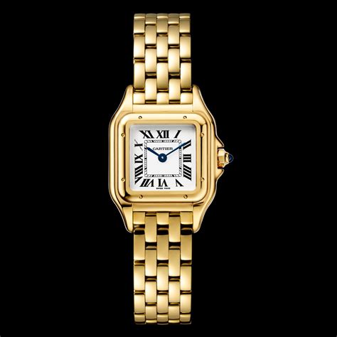 cartier watch plain jane|panthere de cartier watch small.